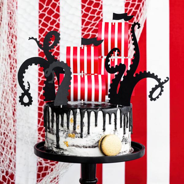 Pirated Party Cupcake Dekorationer