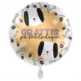 Grattis Ballon Paw Birthday