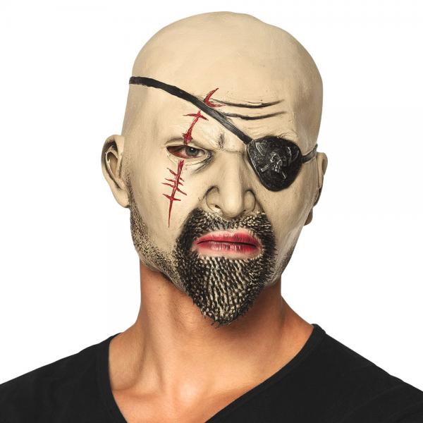 Pirat med jenklap Maske