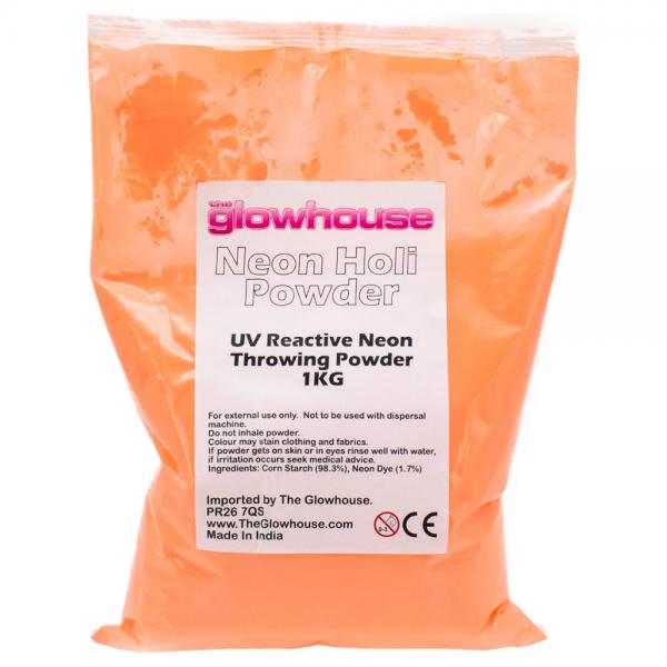 UV Neon Pulver Orange 1 kg