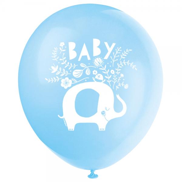 Babyshower Balloner Elefant Bl