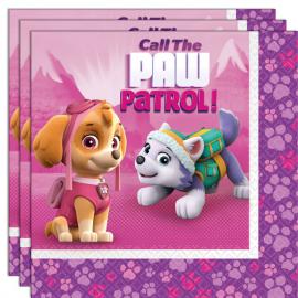 Paw Patrol Servietter Pink