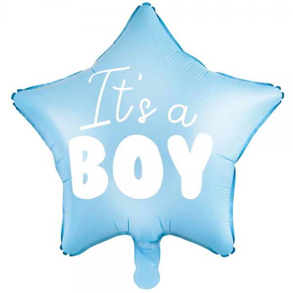 It's A Boy Stjerneformet Ballon