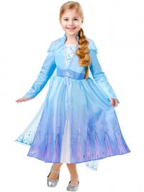 Frozen 2 Elsa Kostume Deluxe Børn Large