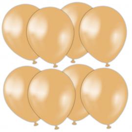 Latexballoner Metallic Guld 13 cm 25-pak