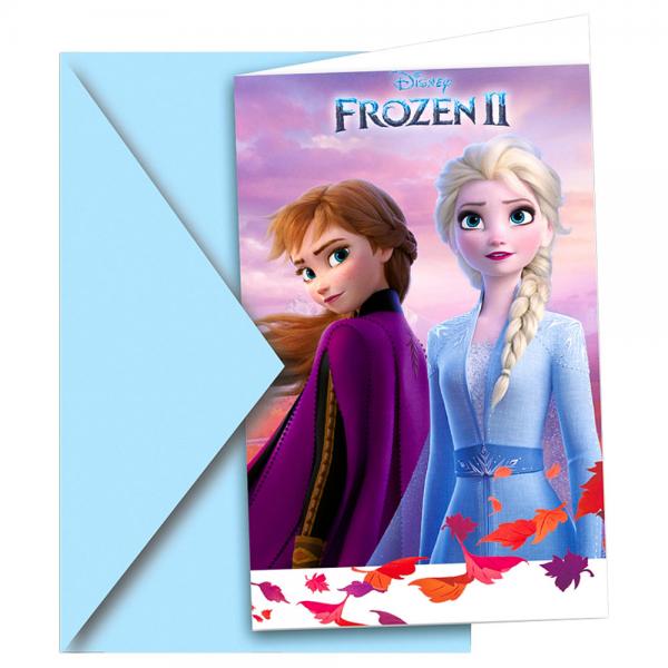 Frozen 2 Invitationskort