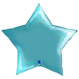 Stor Folieballon Stjerne Platinum Tenerife Sea