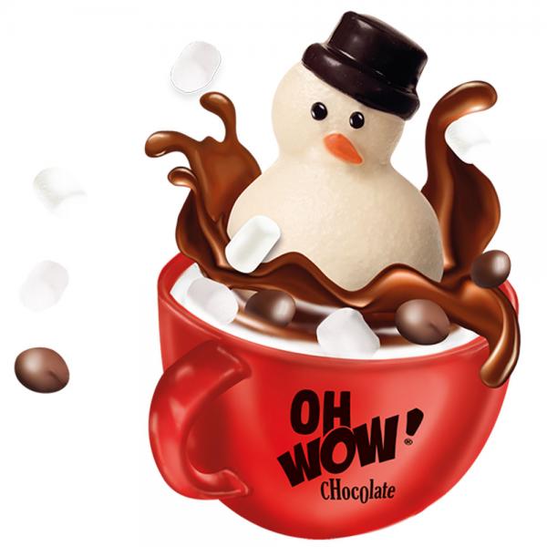 Smeltende Snemand til Varm Chokolade