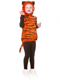 Tigerkostume med Hætte Børn