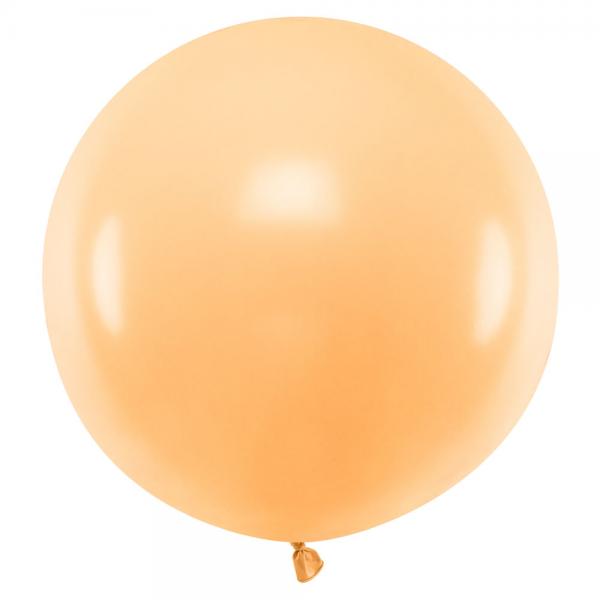 Stor Latexballon Pastel Orange