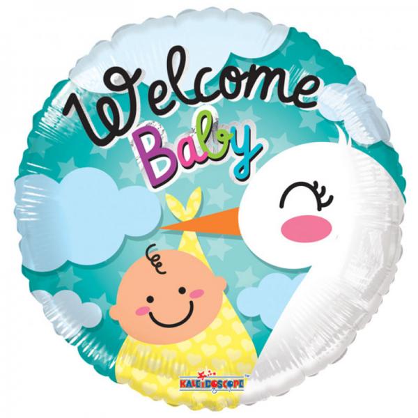 Welcome Baby Folieballon