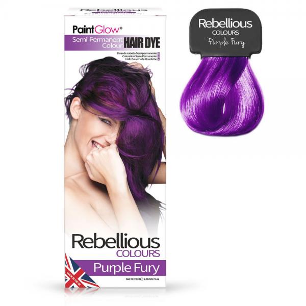 PaintGlow Semi-Permanent Hrfarve Purple Fury