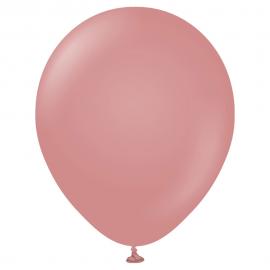 Pink Latexballoner Retro Rosewood 25-pak