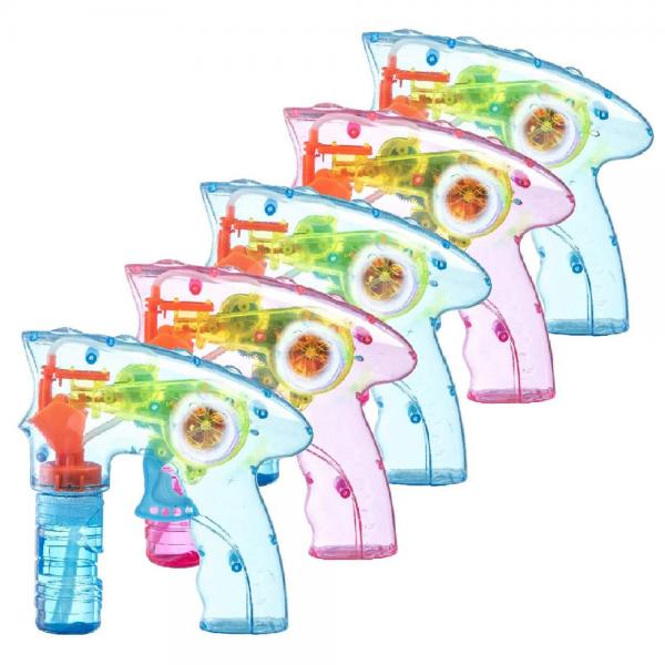 Light Up Bubble Gun Sbeboblepistol