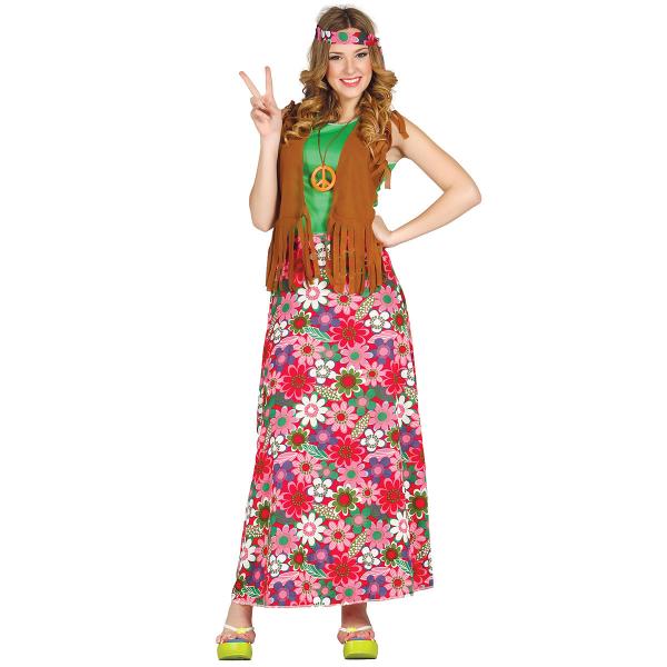 Blomster Hippie Kostume