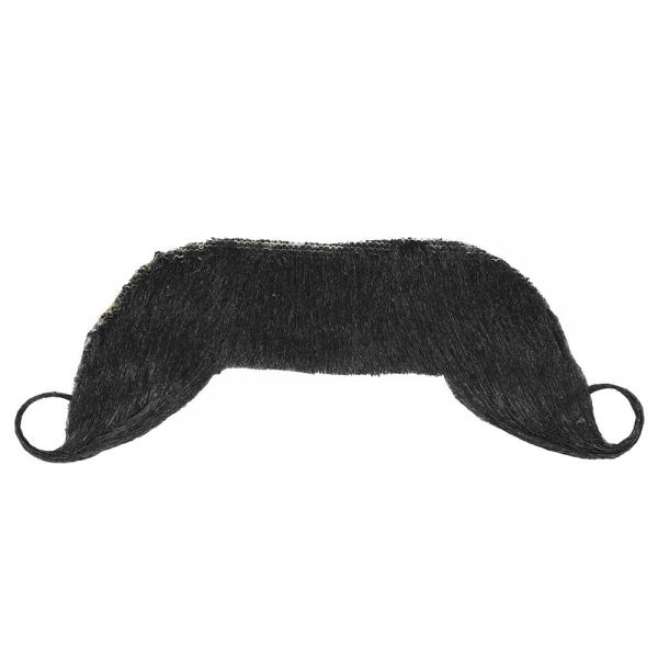 Selvklbende Sort Moustache 14 cm