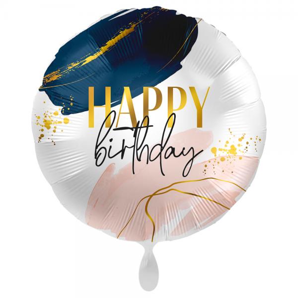 Happy Birthday Ballon Modern Birthday
