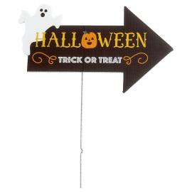 Trick or Treat Halloween Skilt