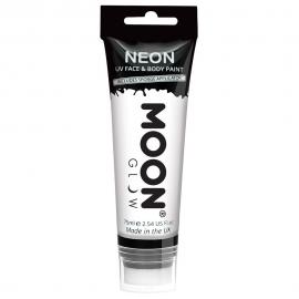 Moon Glow Neon UV Krops- & Ansigtsfarve Hvid 75 ml