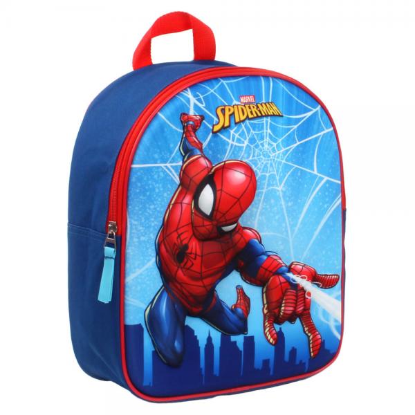 Spiderman Web Head 3D Rygsk Brn