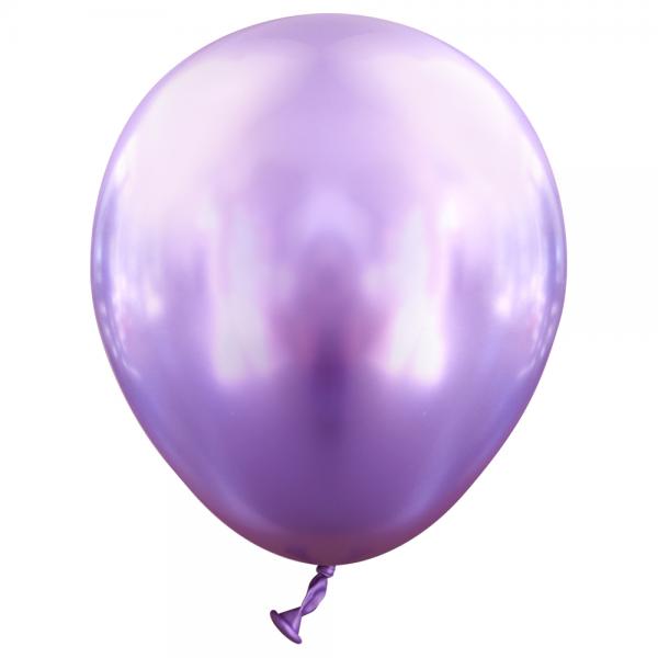 Miniballoner Chrome Lilla 100-pak