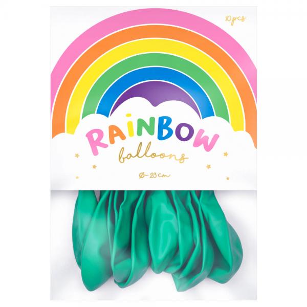 Rainbow Sm Latexballoner Pastel Mintgrnne