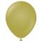Grønne Store Standard Latexballoner Olive