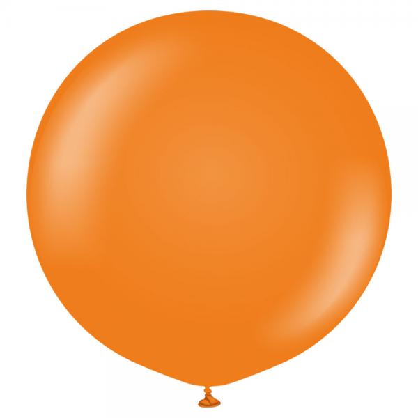 Orange Gigantiske Latexballoner 2-pak
