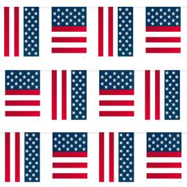 USA Flagguirlande