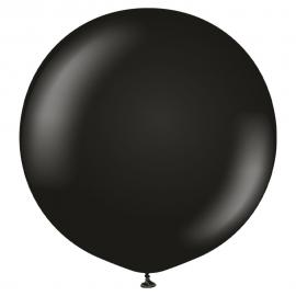 Sorte Kæmpestor Latexballoner 2-pak