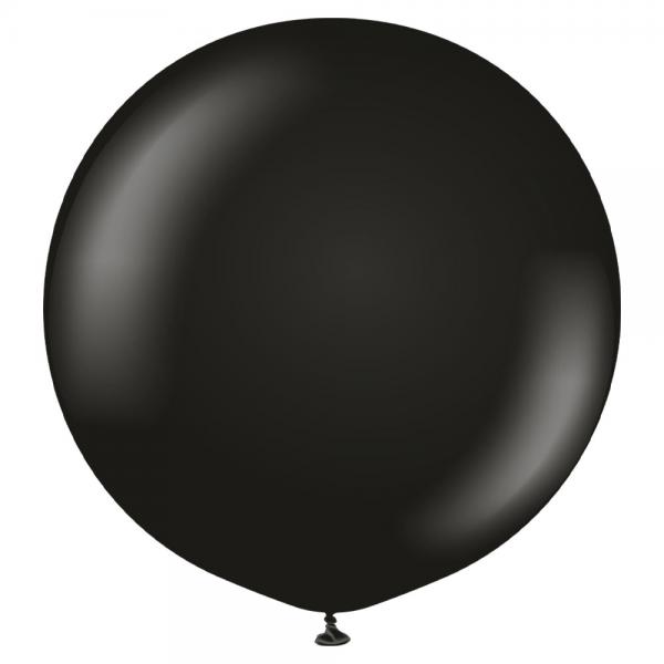 Sorte Kmpestor Latexballoner 2-pak