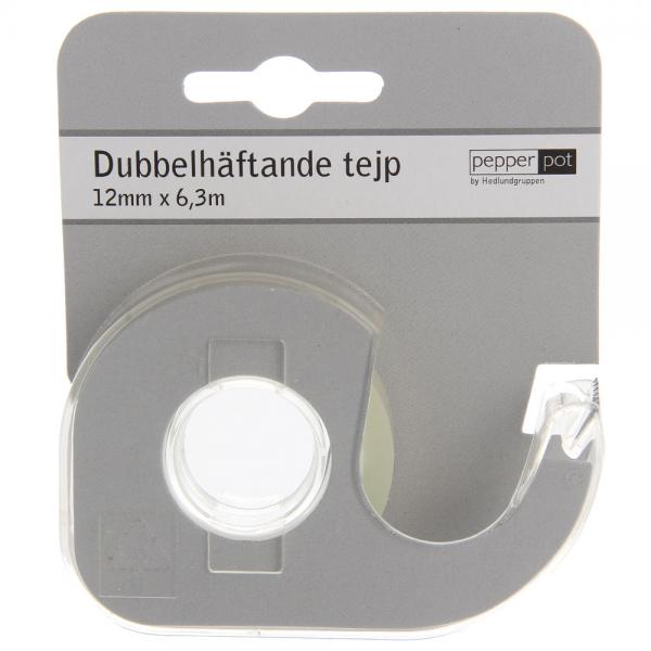 Dobbeltklbende Tape med Holder