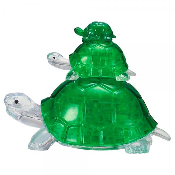 3D Krystal Puslespil Skildpadder