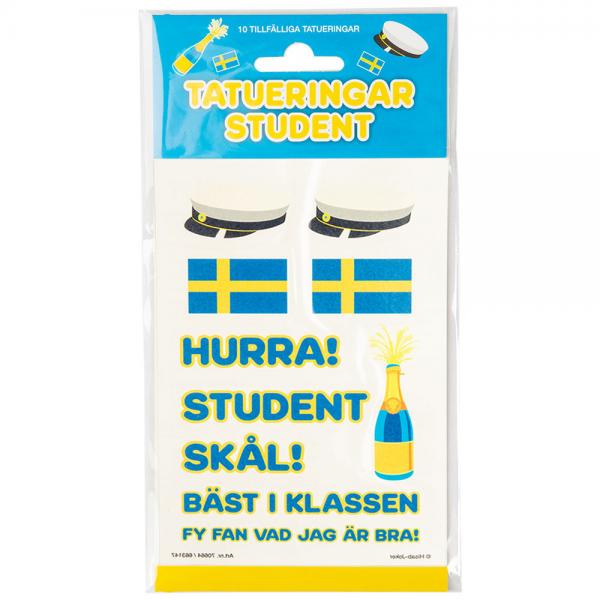 Falske Tatoveringer Svensk Studenterfest