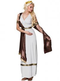 Græsk Gudinde Toga Kostume