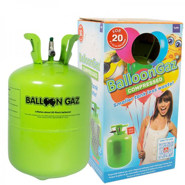Helium p Flaske Lille til 20 Balloner