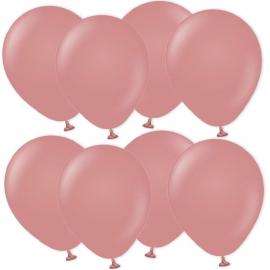 Pink Miniballoner Retro Rosewood 100-pak