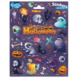 Halloween Klistermærker 25-pak
