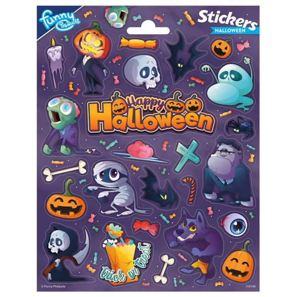 Halloween Klistermrker 25-pak