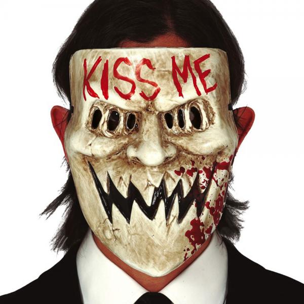 Kiss Me Skeletmaske