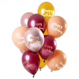Happy Birthday Balloner Golden Morganite