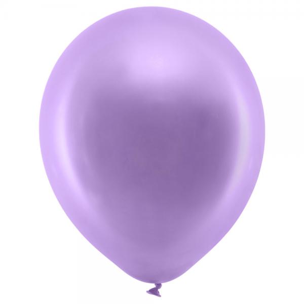Rainbow Latexballoner Metallic Violette