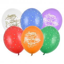 Latexballoner Happy Birthday To You Mix
