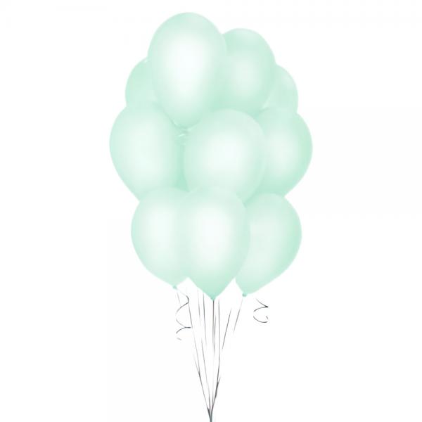 Latexballoner Pastel Mintgrn