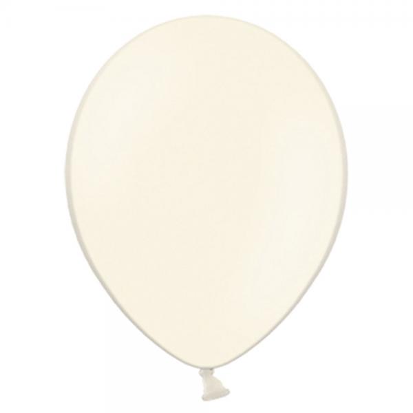 Sm Lyse Pastel Creme Hvide Latexballoner 100-pak