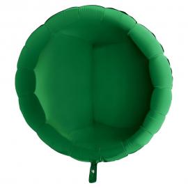 Stor Rund Folieballon Grøn