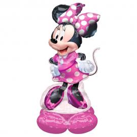 Airloonz Stående Ballon Minnie Mouse