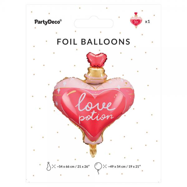 Love Potion Hjerteballon