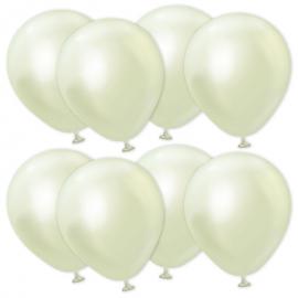 Miniballoner Chrome Green Gold 100-pak