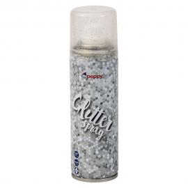 Sølv Glitter Hårspray